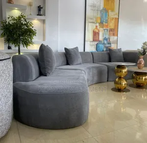 6 Seaters Super Soft Imported L Shape Sofa