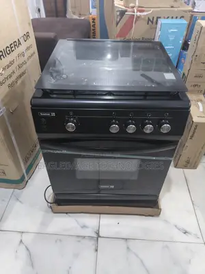 Scanfrost 60×60 4-Burner Gas Cooker With Oven Grill (New)