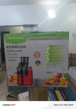 Js-601 Kenwood 250w Slow Juicer, Quiet Extraction