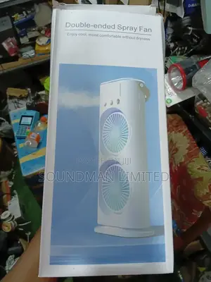 Double Mist Mini Rechargeable Fan