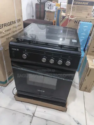New Scanfrost 4-Burner 60×60 Gas Cooker + Oven Lamp