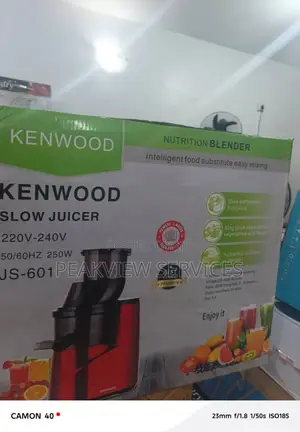 Kenwood Js-601 Slow Press Juicer, 250w Power