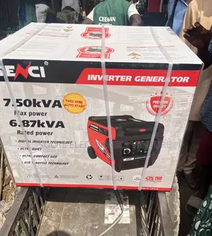Original 7.5kva Senci Inverter Soundproof Generator Ready to Deliver