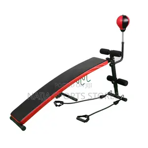 Sit Up Bench With Punching Ball
