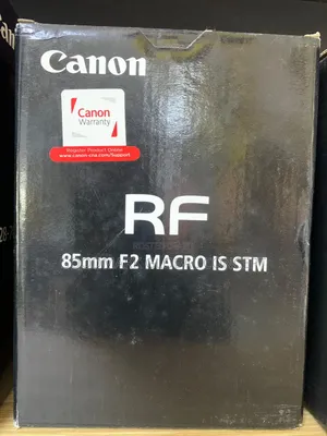 Canon Rf 85mm F/2 Macro Is STM Lens | Portrait Half-Macro Prime