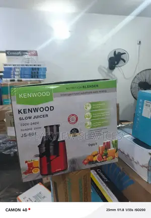 Js-601 Slow Juicer From Kenwood, 250w Output