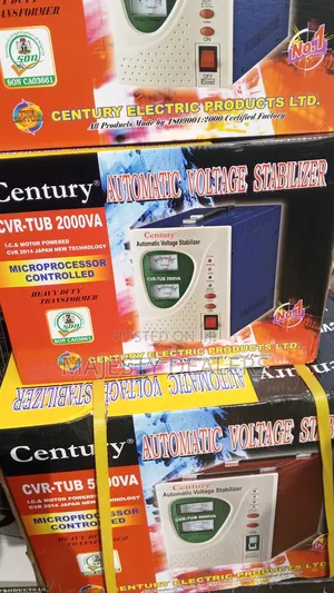 Automatic Voltage Stabilizer 2000 Capacity Voltage Regulator Only 1