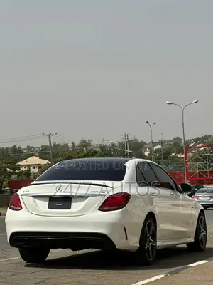 Mercedes-Benz C43 4Matic Sedan AWD (3.0L V6 9AM) 2017 White