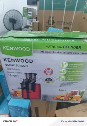 250w Controlled-Speed Juicer Kenwood Js-601