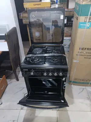 Scanfrost 60x60 Gas Cooker With Wok Burner – Brand New