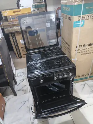 Original Scanfrost Gas Cooker 60x60 – Wooden Design