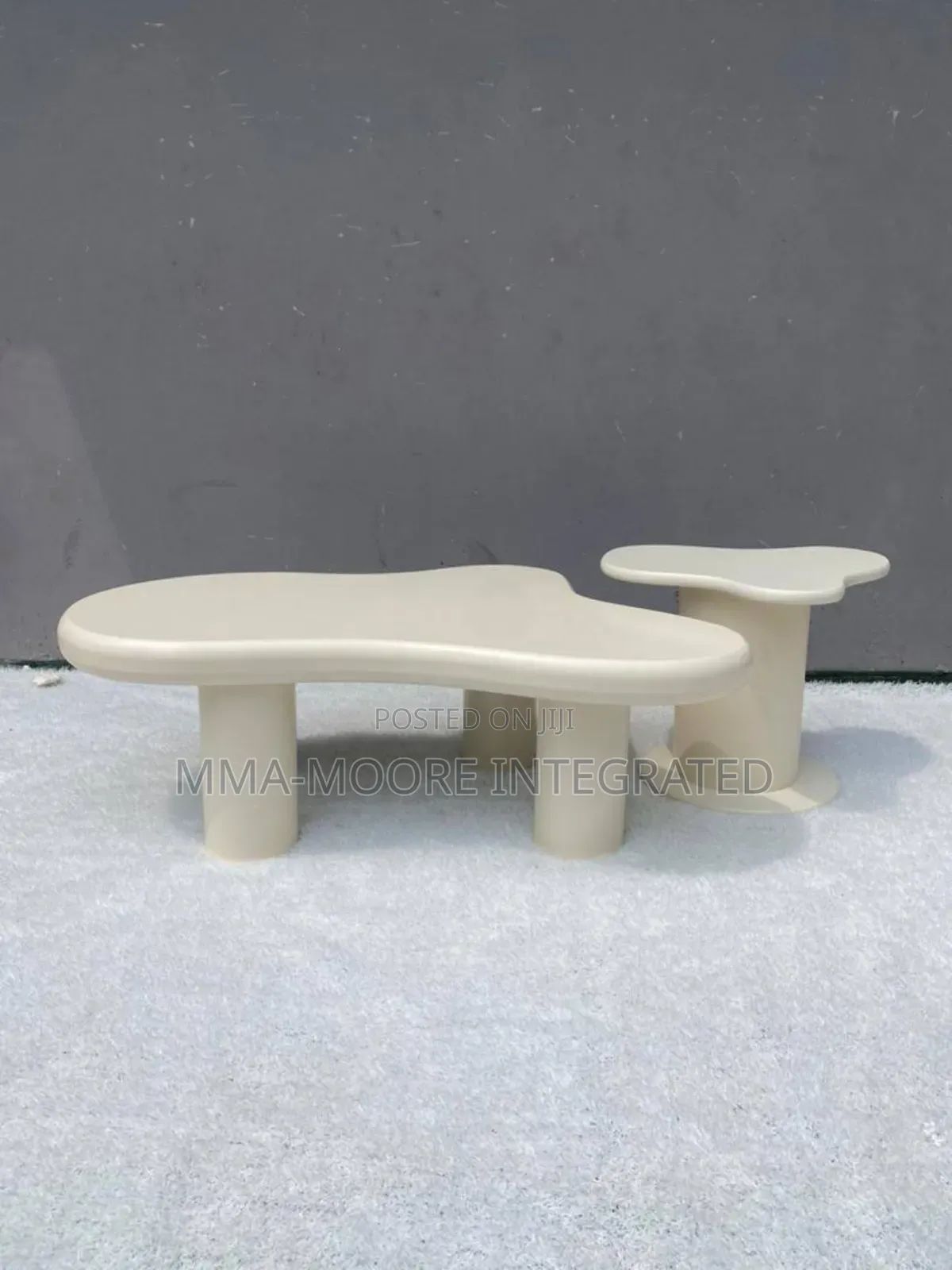 Cloud Shaped Center Table and Stool