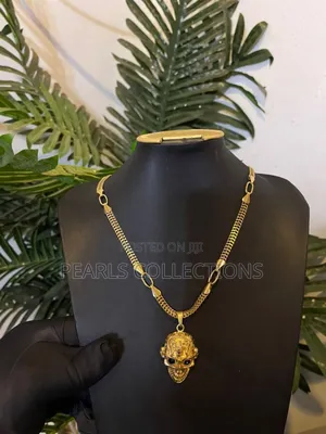 Unisex Quality Gold Chain With Pendant