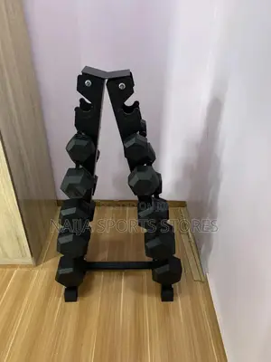 6 Step Dumbbell Rack