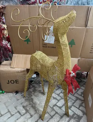 Metal Christmas Deer