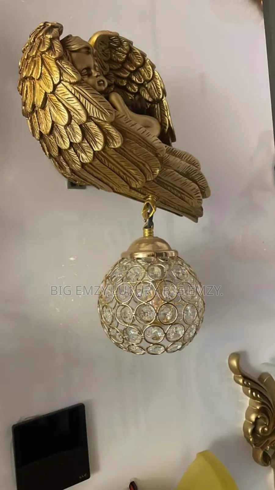Modern Eagle Wall Lamp or Eagle Wall Sconce.