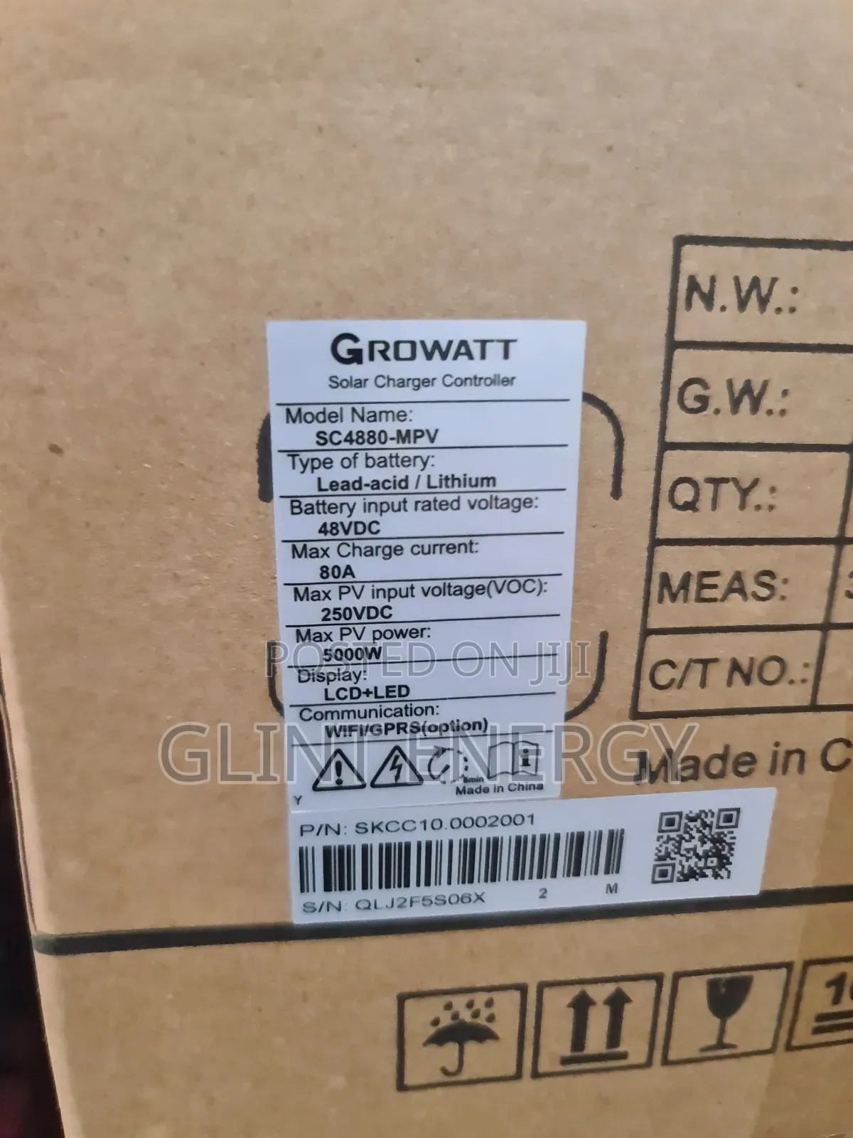 80ah 48v Growatt Charge Controller