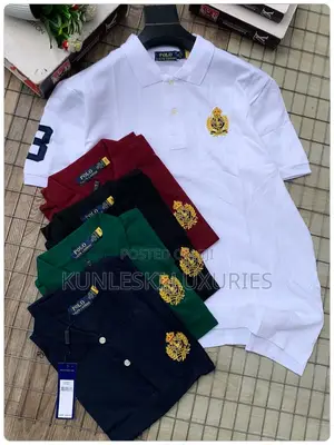 Original Polo Ralph Lauren Big Crest Collar Neck Tops