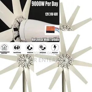 9000w Per Day, 48v Wind Turbine Strategy for Surviving Rising Costs