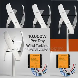 Escape the Energy Trap: Invest in 10,000w Per Day, 48v Wind Turbine