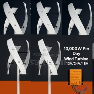10000w Per Day Capacity— Standard Turbine for True Energy Independence