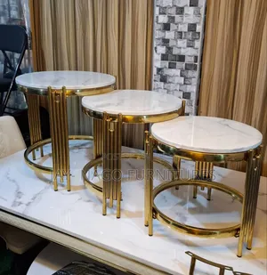 Marble 3 in 1 Stools