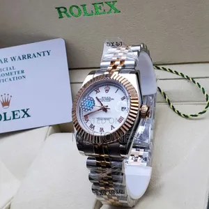 *Elegant Two‐Tone Stainless Steel Datejust – White Dial Women’S Watch*