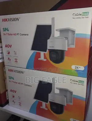 Hik Sp4 ( 24/7 Solar 4g PTZ Camera for Day/ Night