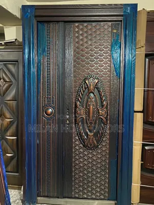 4ft By 8ft Extra Height Copper Cast Security Door