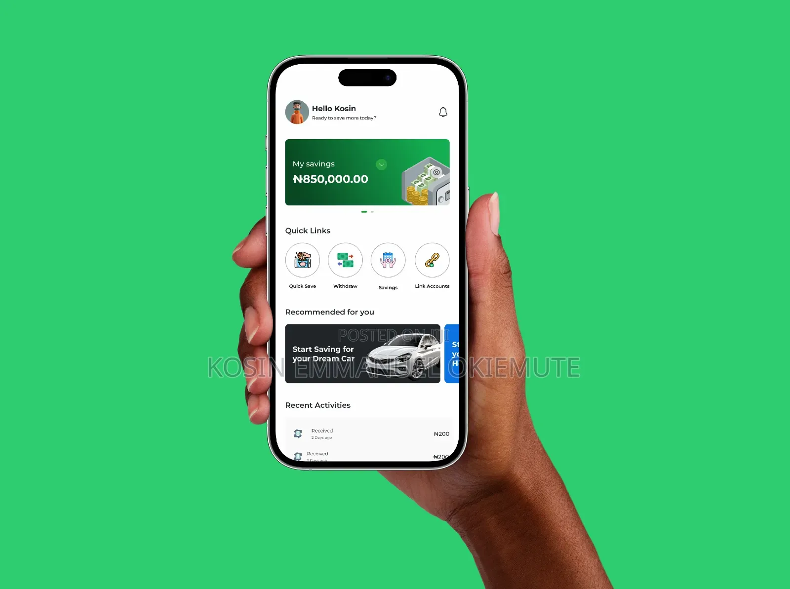 Ui/Ux Design for Mobile App