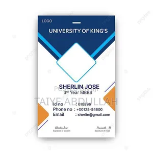 Plastic Id Card Design And Print