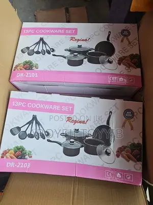 13 Pieces of Non-Stick Pots.