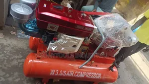 Ddouble Tank  Air Compressor Diesel Drive