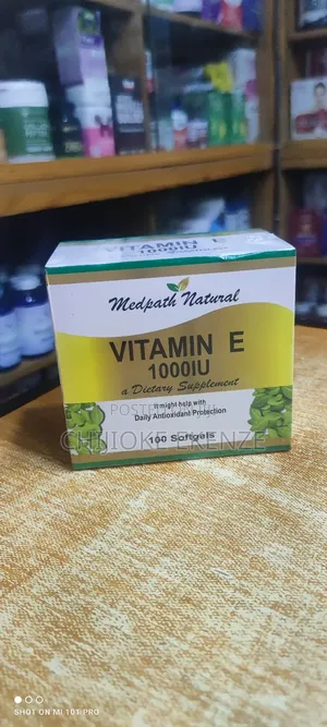 Healthpath Natural Vitamin E 1000 Iu X 100 Softgels