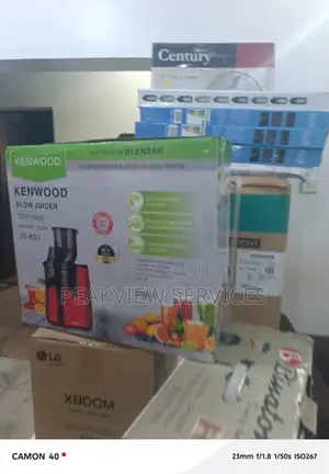 Kenwood Js-601 Stable-Spin Juicer
