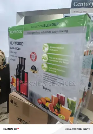 Kenwood Js-601 Quiet-Drive Slow Juicer