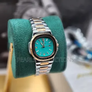 Poedagar Silver/Gold Design Chain Watch