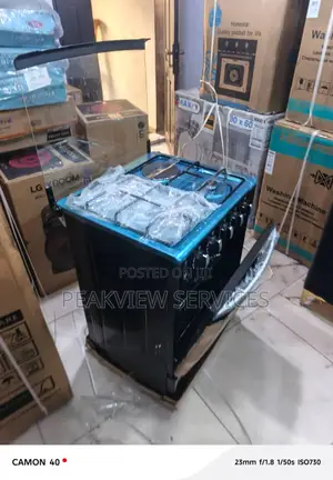 60×60 Multi-Burner Aeon Cooker Featuring Oven