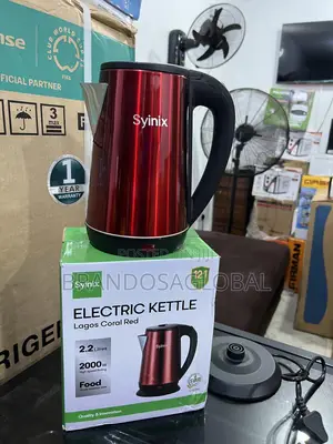 Syinix 2.2l Sk-2200 Elegant Metal Hot Water Kettle