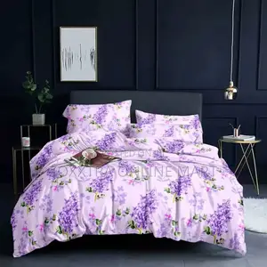 6 by 6 Bedsheets With 4 Pillows