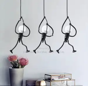 Creative Nordic Small Man Led E27 Pendant Light