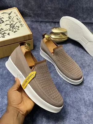Hansberg Breathable Knit Shoes With Comfort Sole