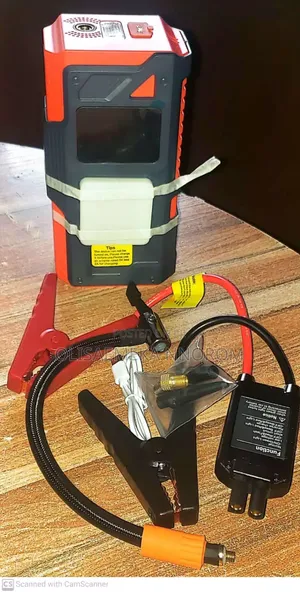 Multifunctional Automatic Jump Starter and Tire Pump
