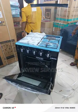 Aeon Free-Standing Cooker Featuring Oven + 3 Burners
