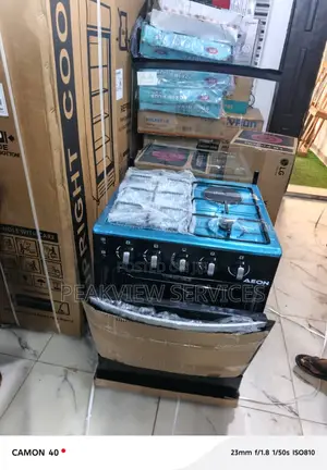 Aeon Box-Sized 60×60 Gas Cooker, Four Points