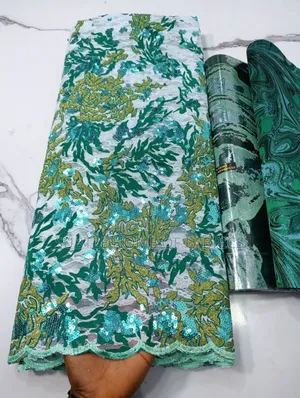 Luxury Party Lace Sego Gele Combo for Elegant Owambe Slay**