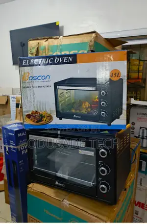 Boscon 45l Countertop Oven Dual Heating System