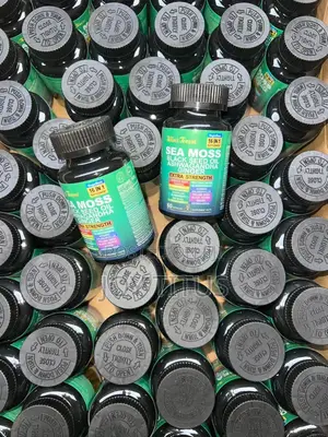 Sea Moss Black Seed Oil Ashwangahda Ginger