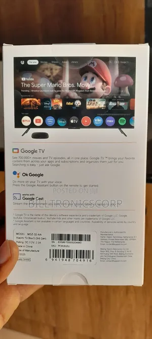 Xiaomi Tv Box S Ultra Hd