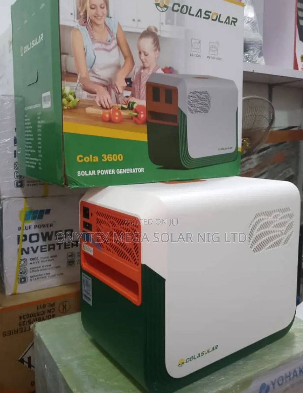 Colasolar Generator With Panel 450watts